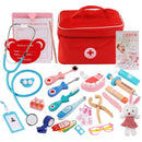 Kit Médico ou Dentista Infantil de Madeira Desenvolva Seu Filho
