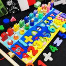 Tabuleiro de Números e Formas – Estímulo Educativo para Crianças — detalhe e características | Brinquedo para crianças | Balão Mágico Toys
