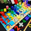 Tabuleiro de Números e Formas – Estímulo Educativo para Crianças — em uso | Brinquedo para crianças | Balão Mágico Toys
