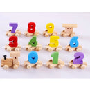 Trenzinho Numerais Montessoriano +2anos — detalhe e características | Brinquedo para crianças | Balão Mágico Toys
